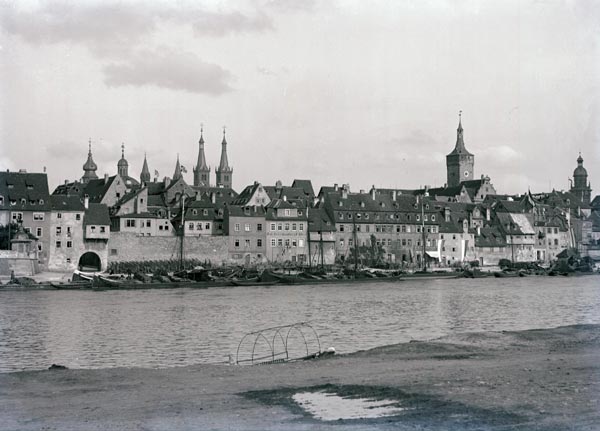 Blick auf Würzburg.