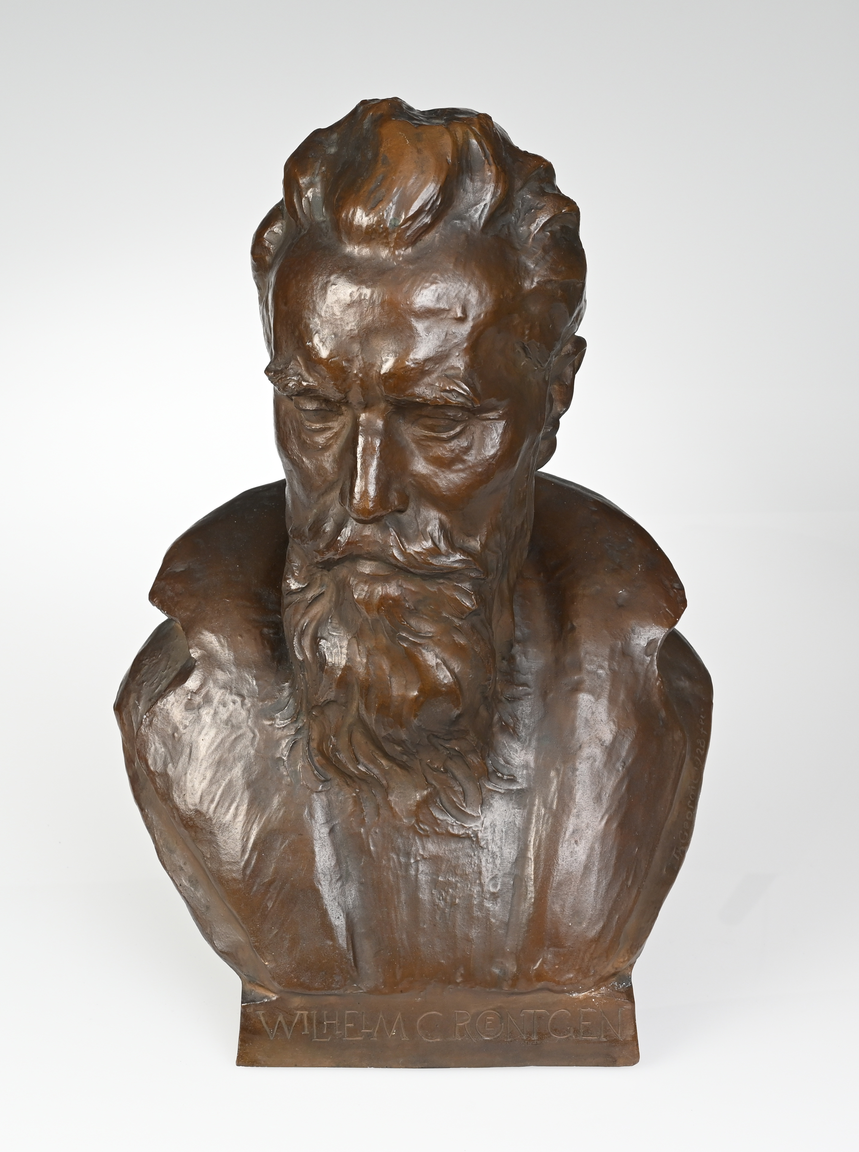 Büste von Wilhelm Conrad Röntgen.
