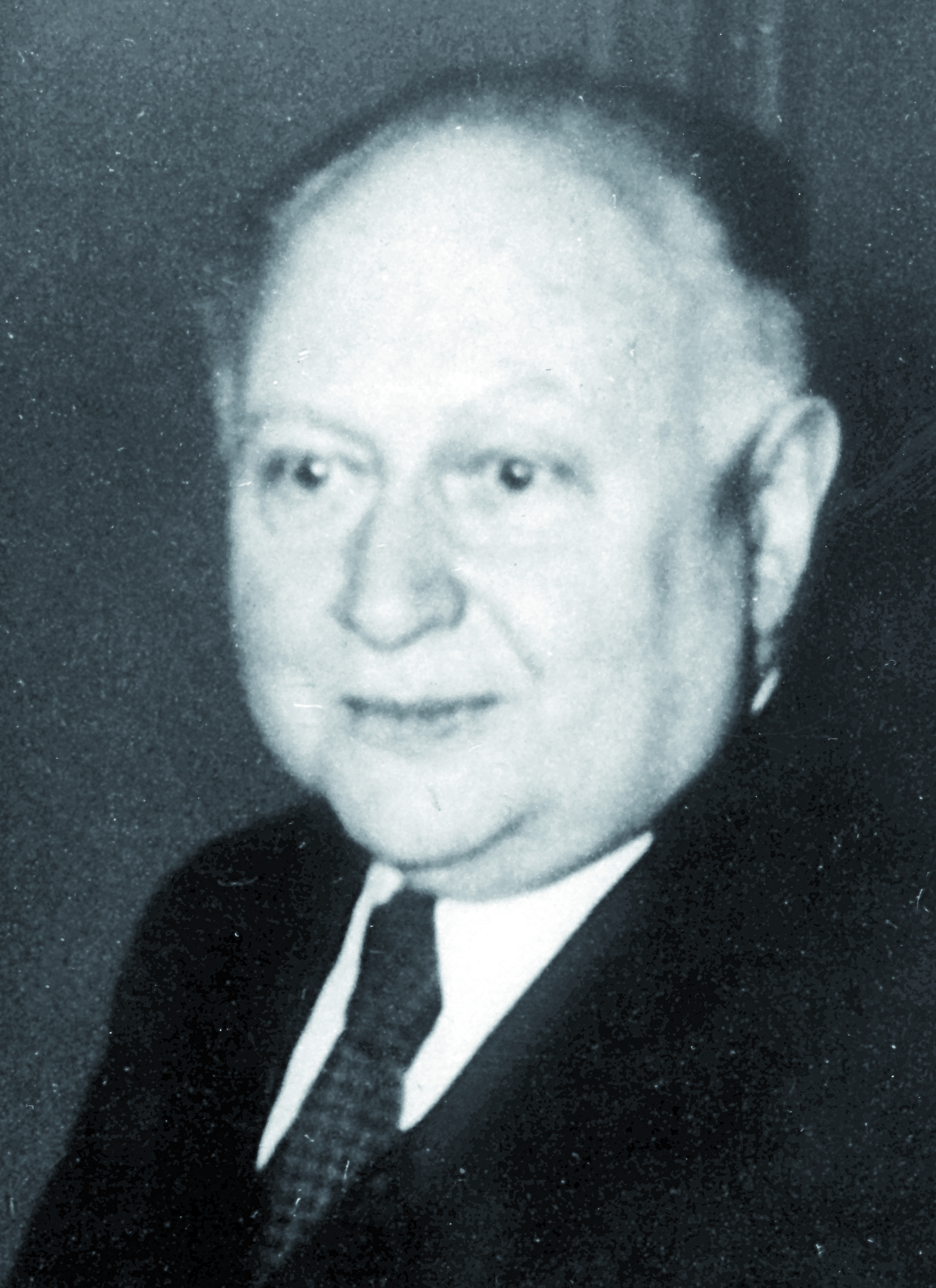 1952, Schreus, Hans Theodor Portraitfoto von Herrn Hans Theodor Schreus.