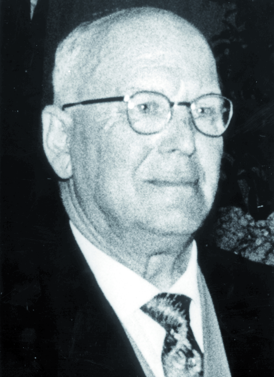 1961, Franke, Heinrich Portraitfoto von Herrn Heinrich Franke.
